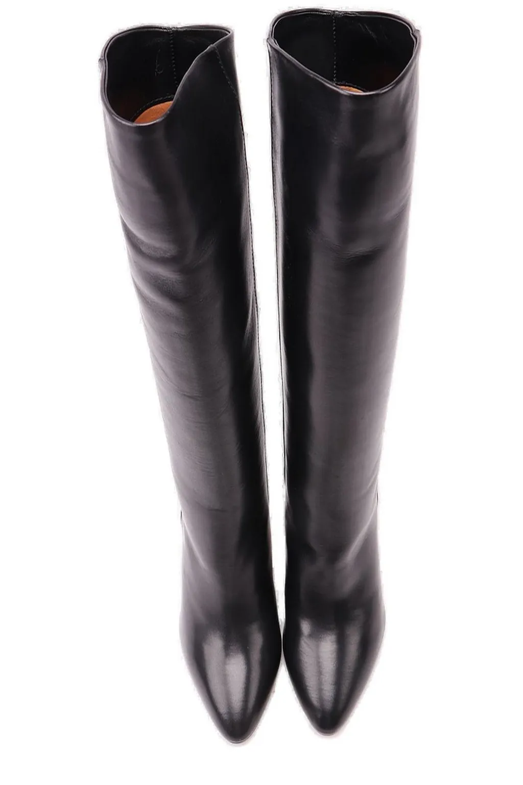 Knee-High Leather Boots