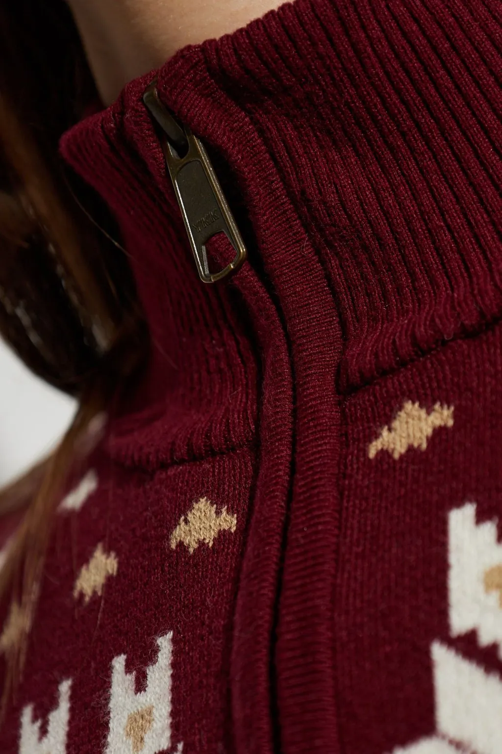 Fair Isle Knit Sweater