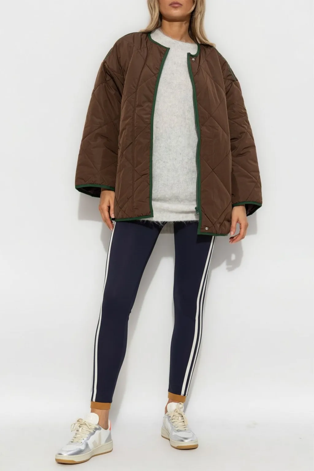 Leggings With Side Stripes