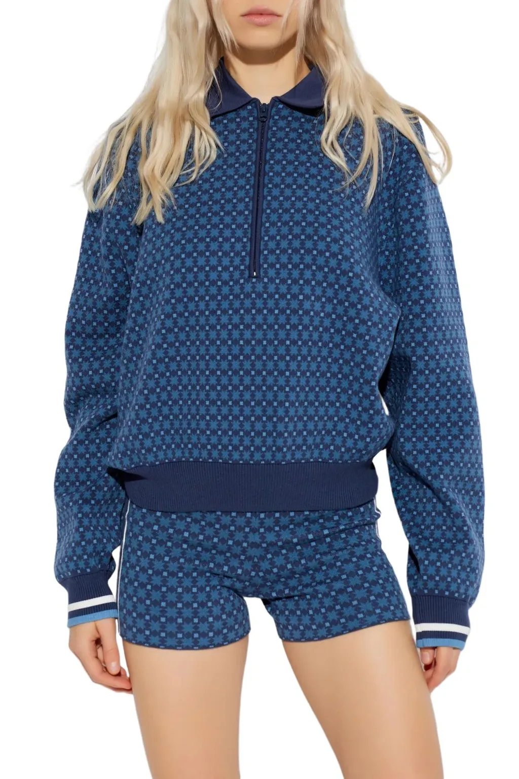 Quarter-Zip Polo Shirt