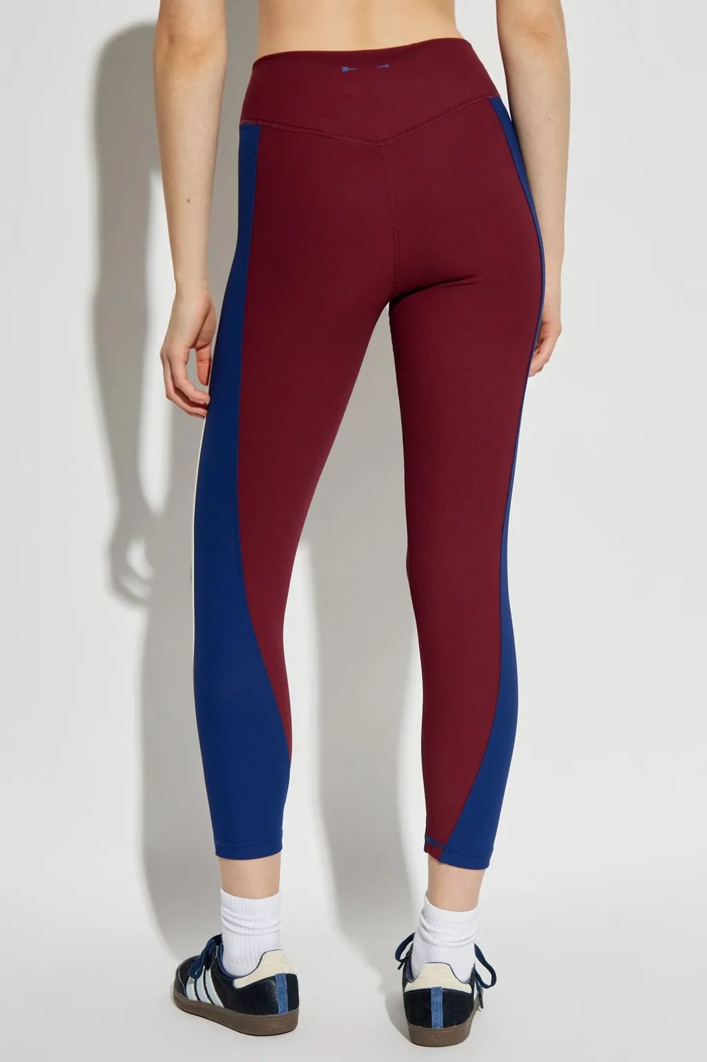 High-Waisted Leggings With Contrast Piping