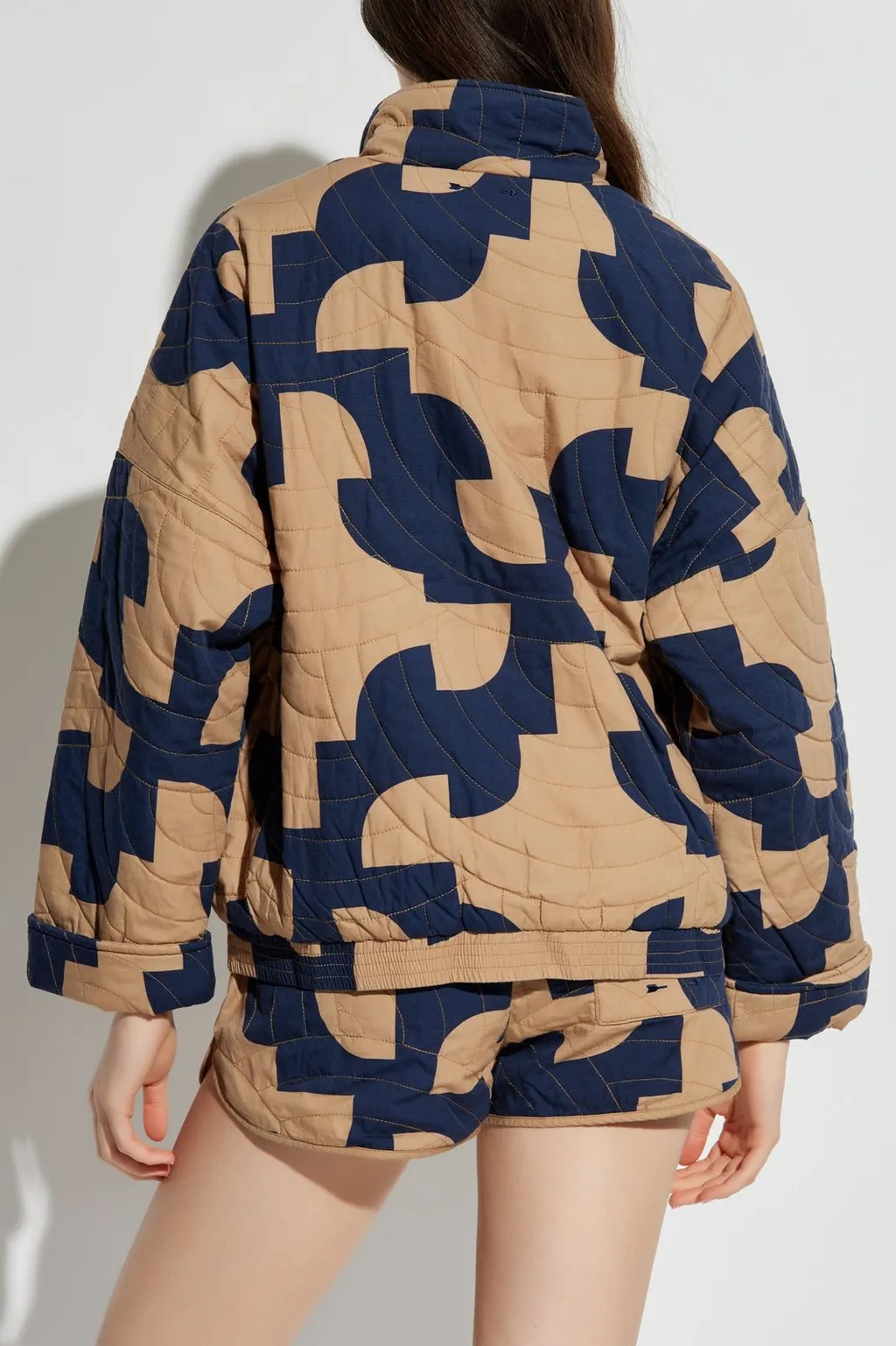 Quilted Bomber Jacket