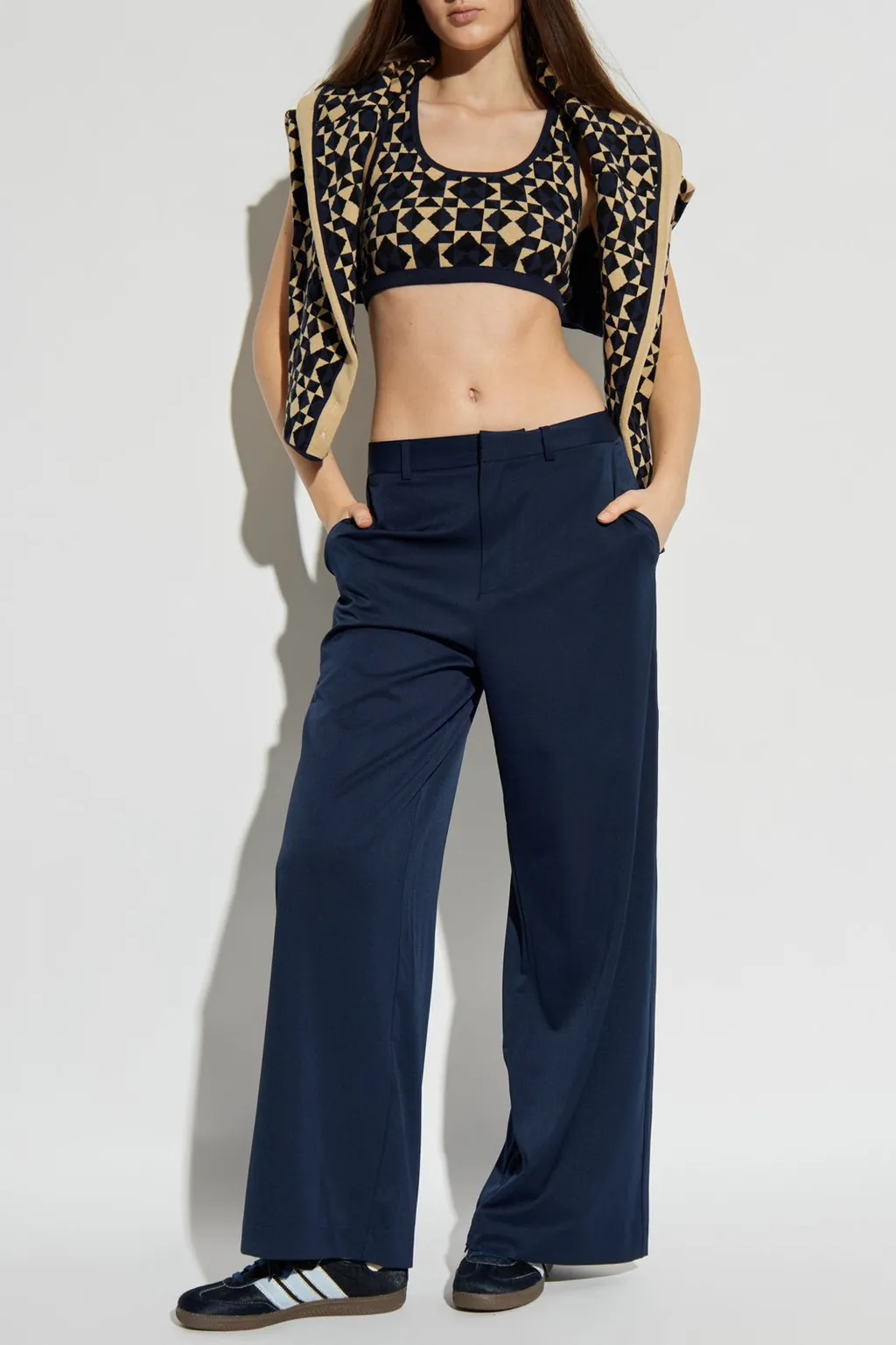 Wide Leg Trousers