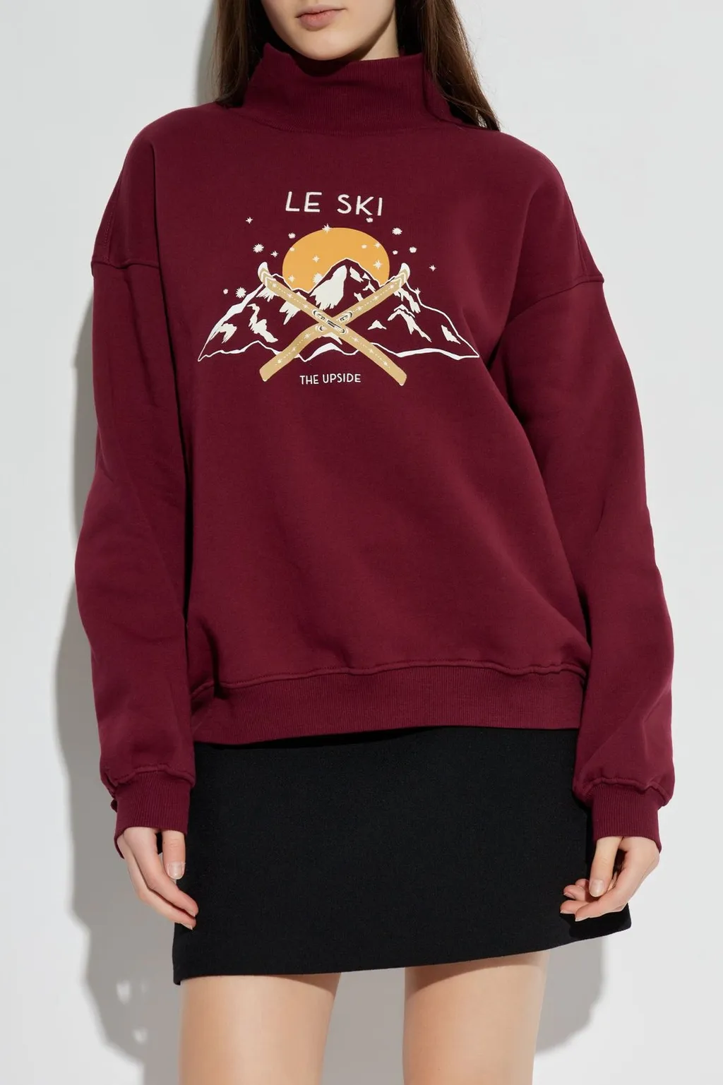 Le Ski Mock Neck Sweatshirt