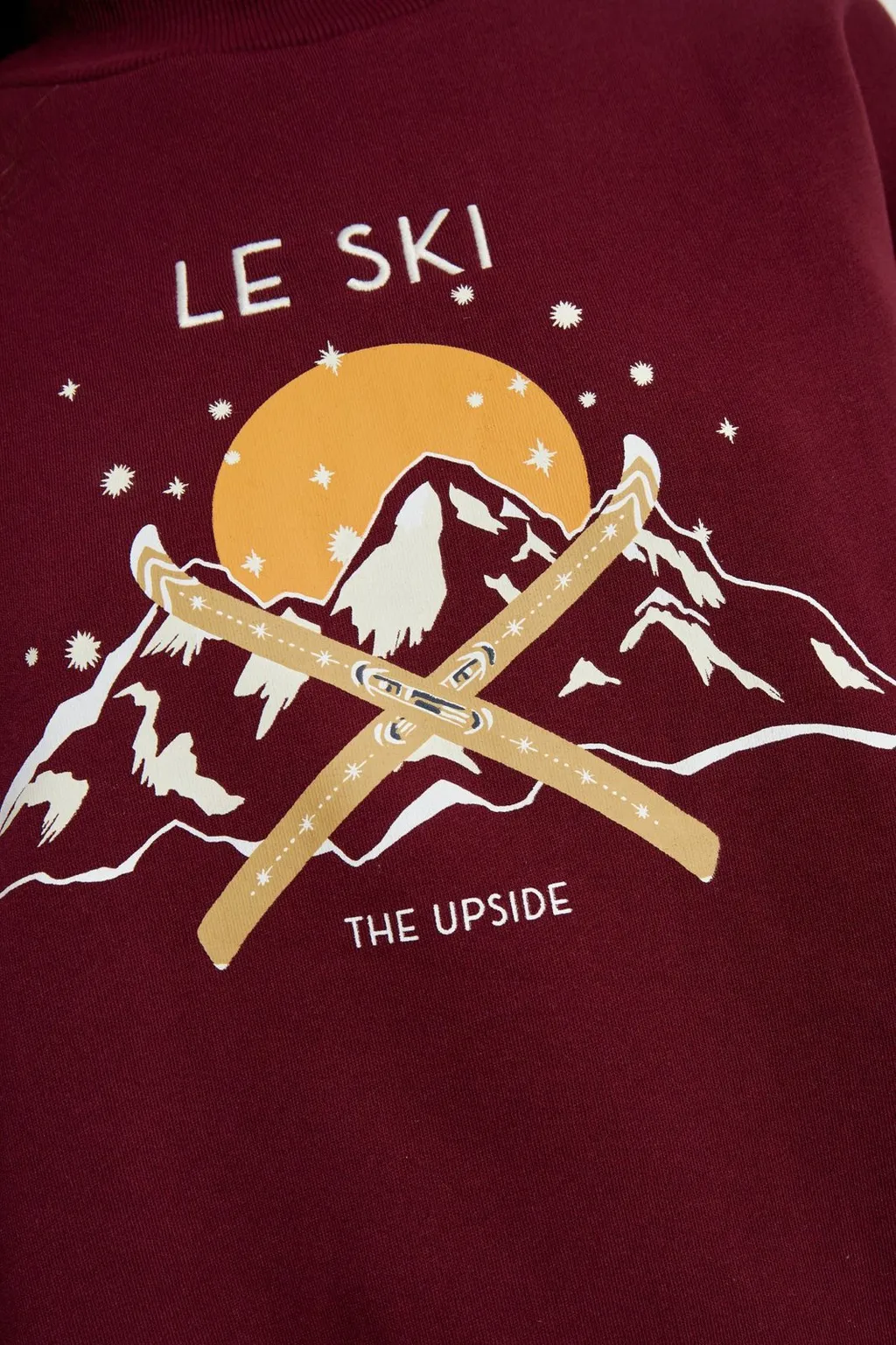 Le Ski Mock Neck Sweatshirt