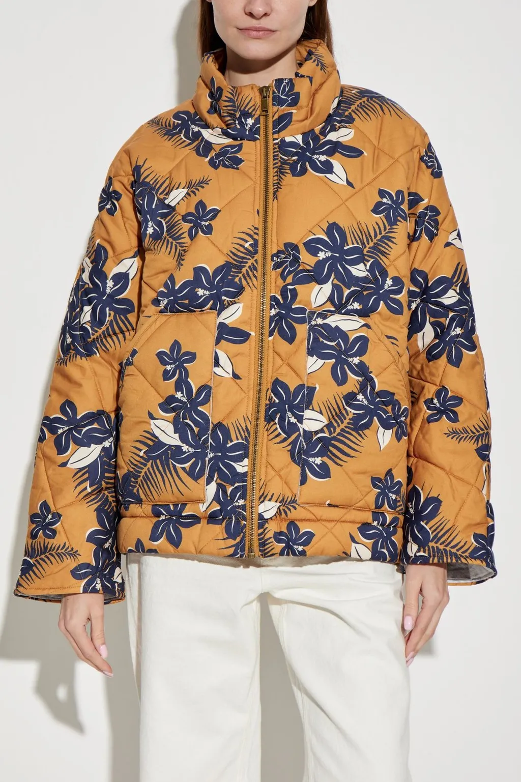 Quilted Bomber Jacket