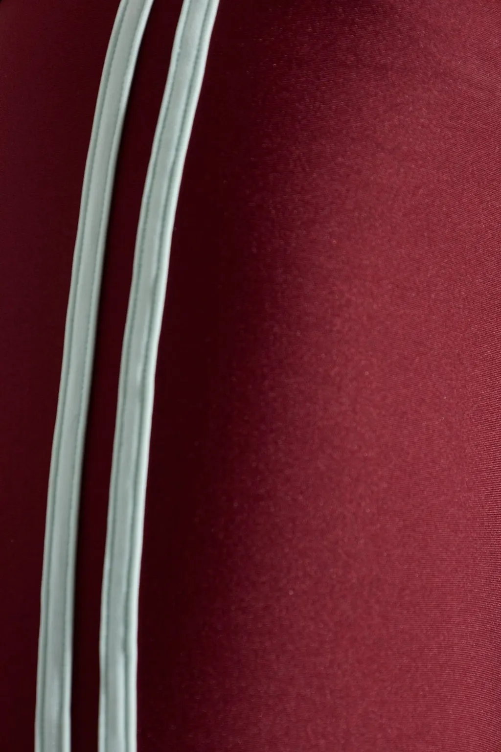 High-Waisted Shorts With Side Stripes