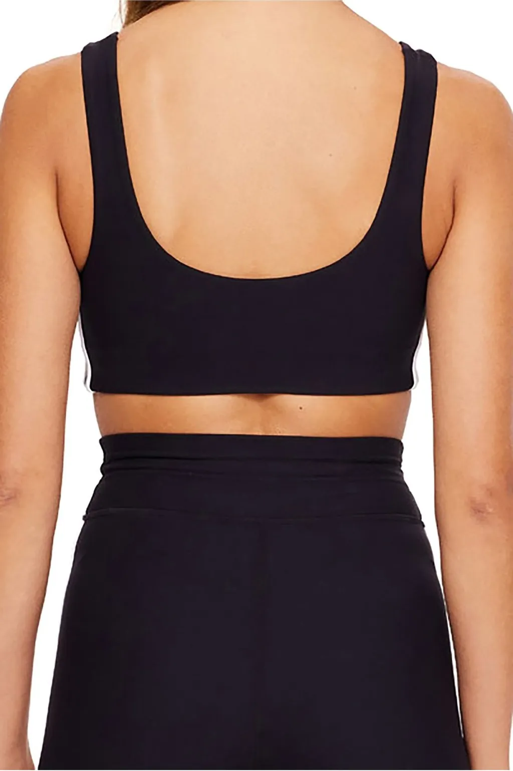 Sports Bra With Side Stripes