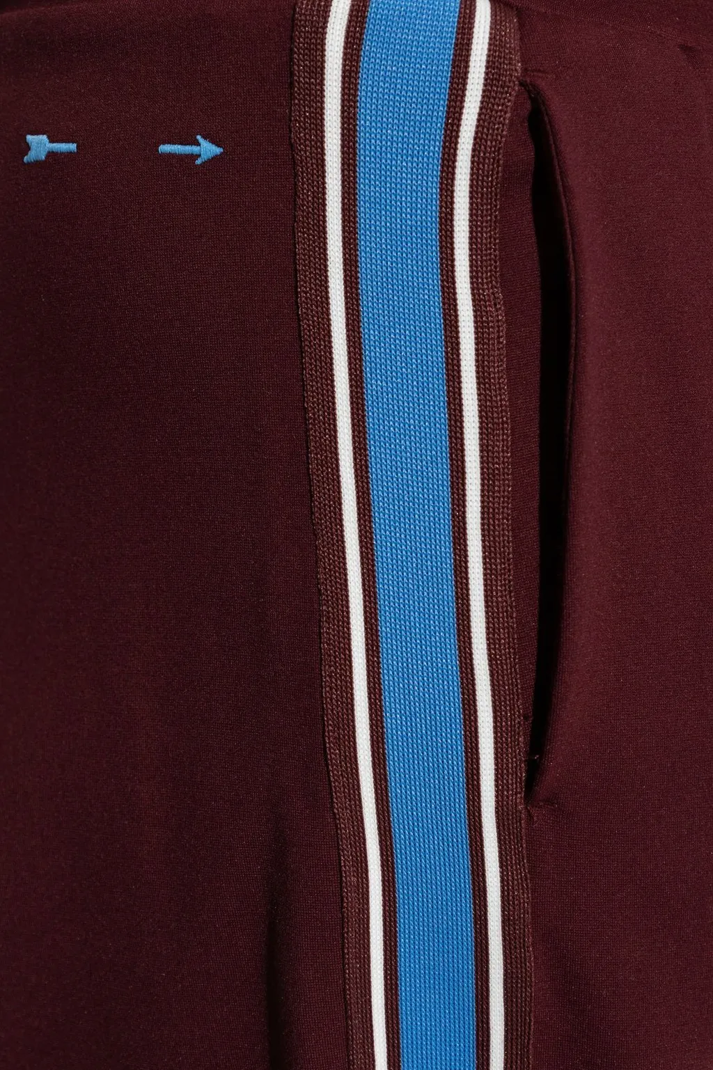 Wide-Leg Track Pants