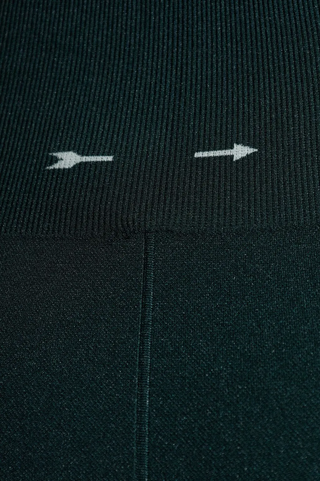 High-Waisted Leggings With Contrast Stripe