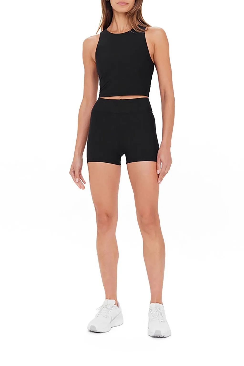 High-Waisted Biker Shorts