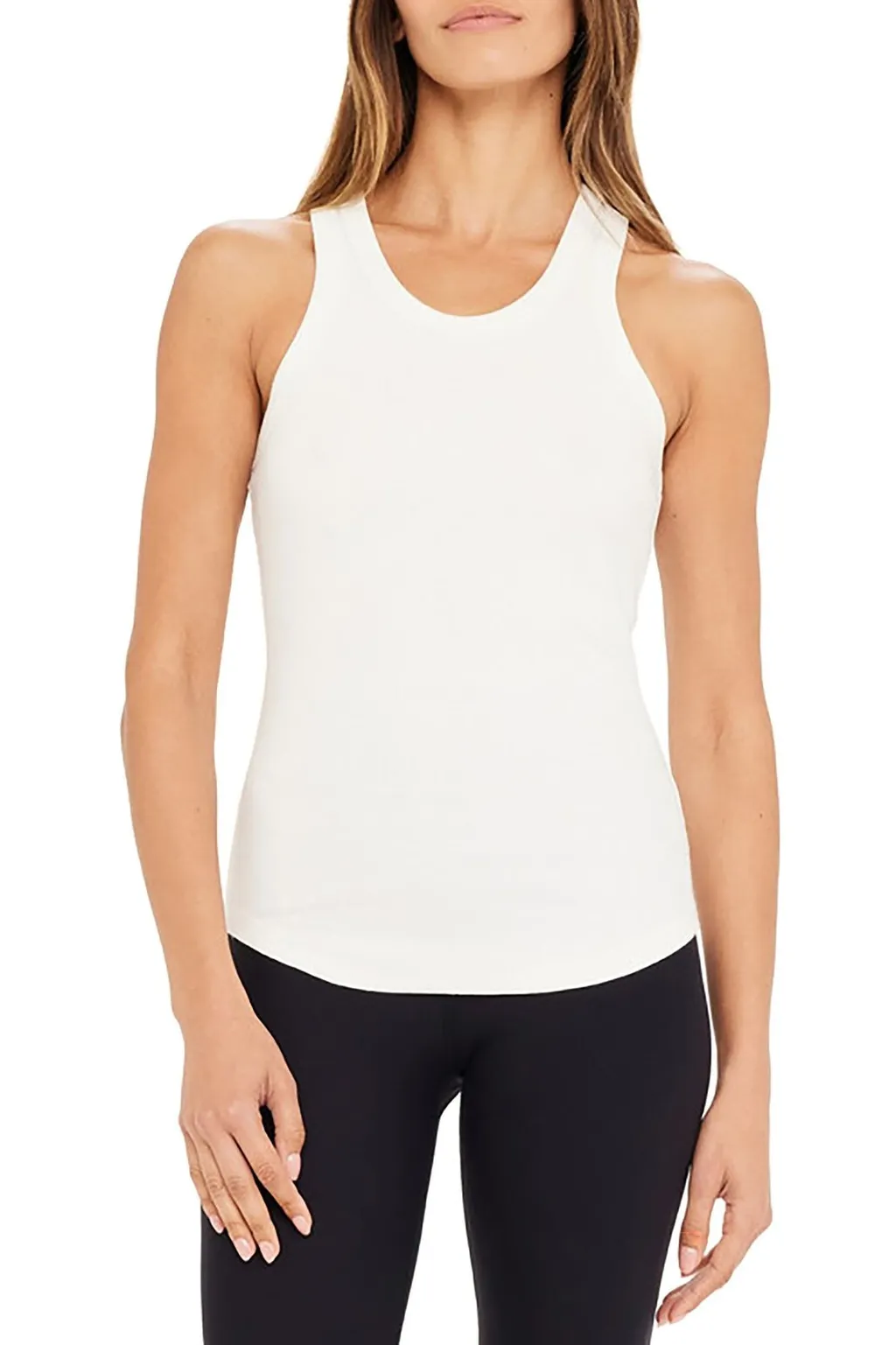 Ribbed Racerback Tank Top