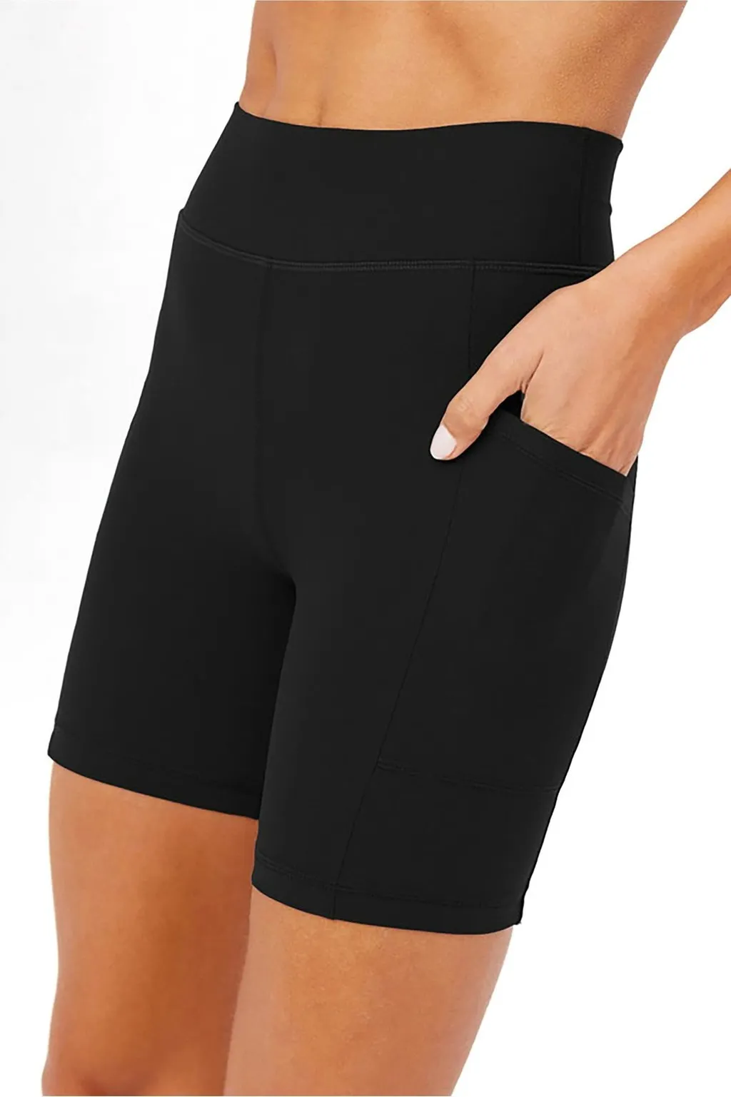 High-Waisted Bike Shorts