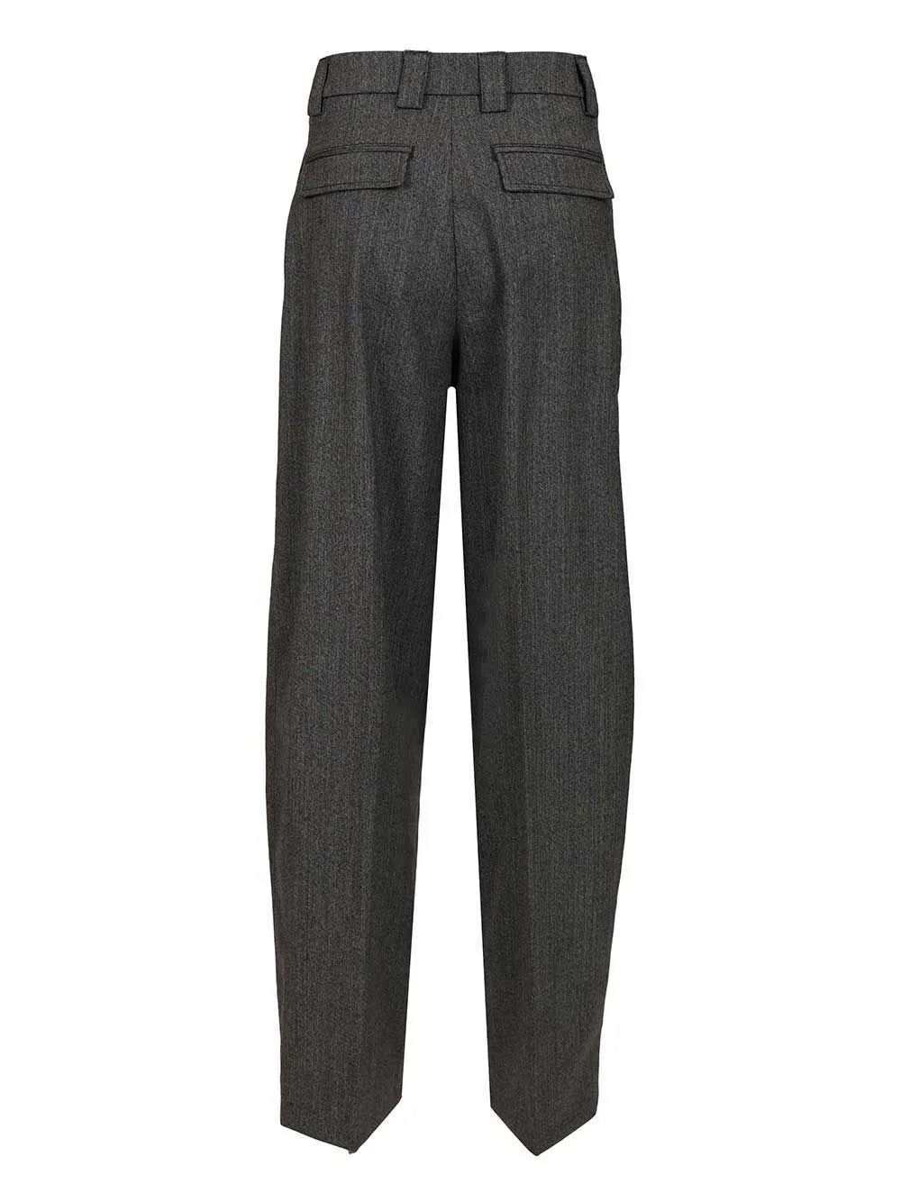 Wool Blend Trousers