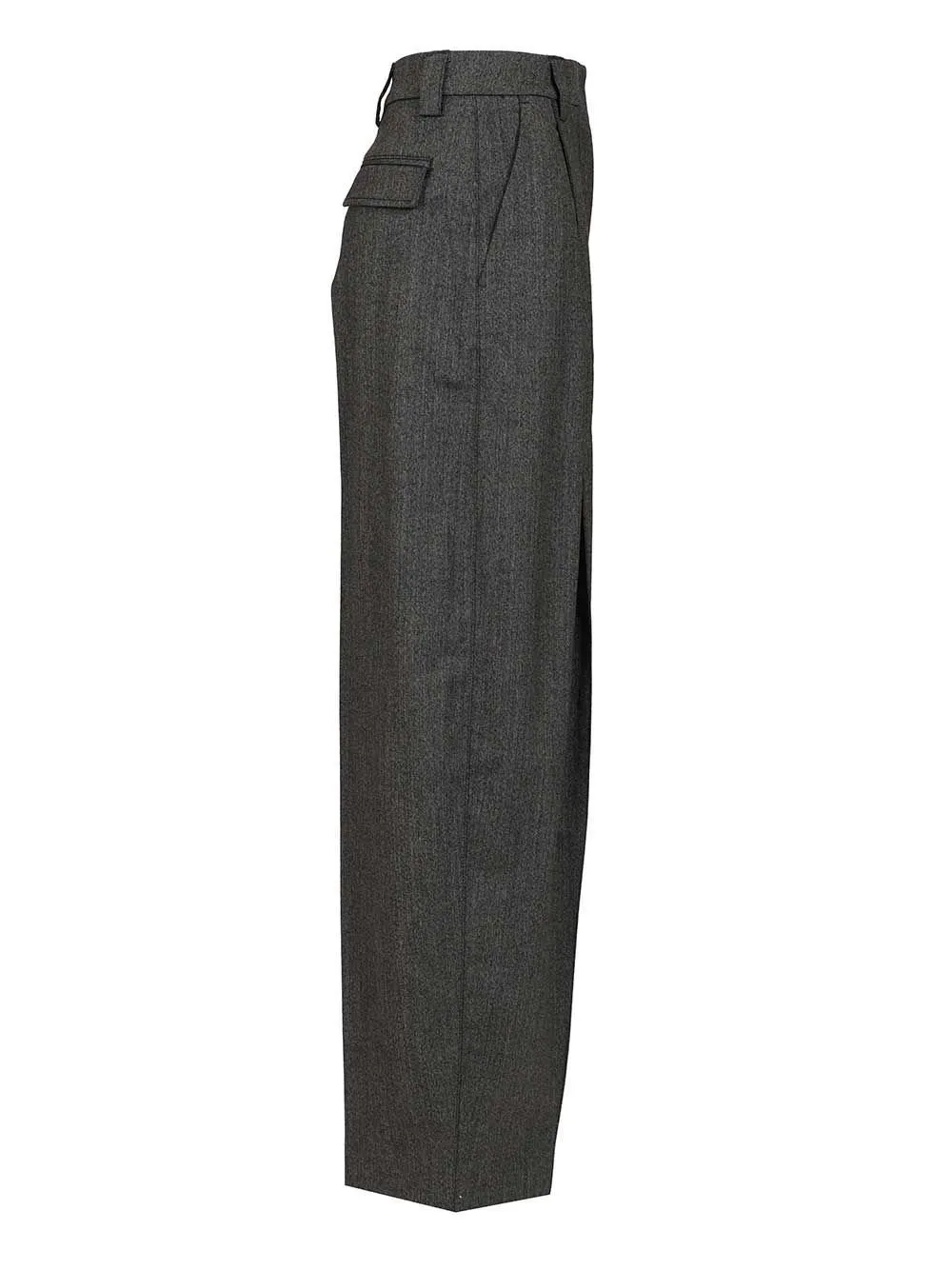 Wool Blend Trousers