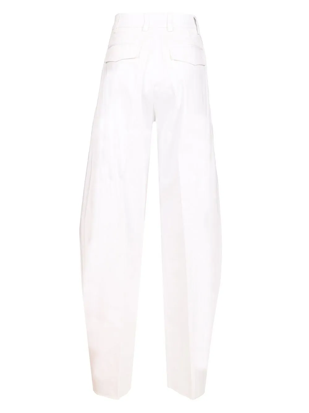 Wide-Leg Tailored Trousers