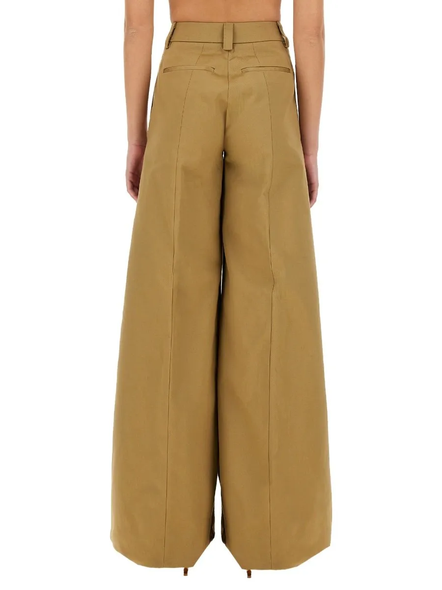 Wide-Leg Trousers