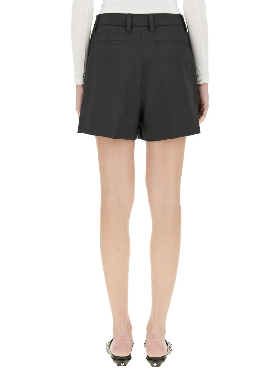 Pleated Shorts