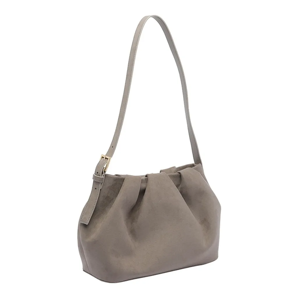 Gathered Shoulder Bag