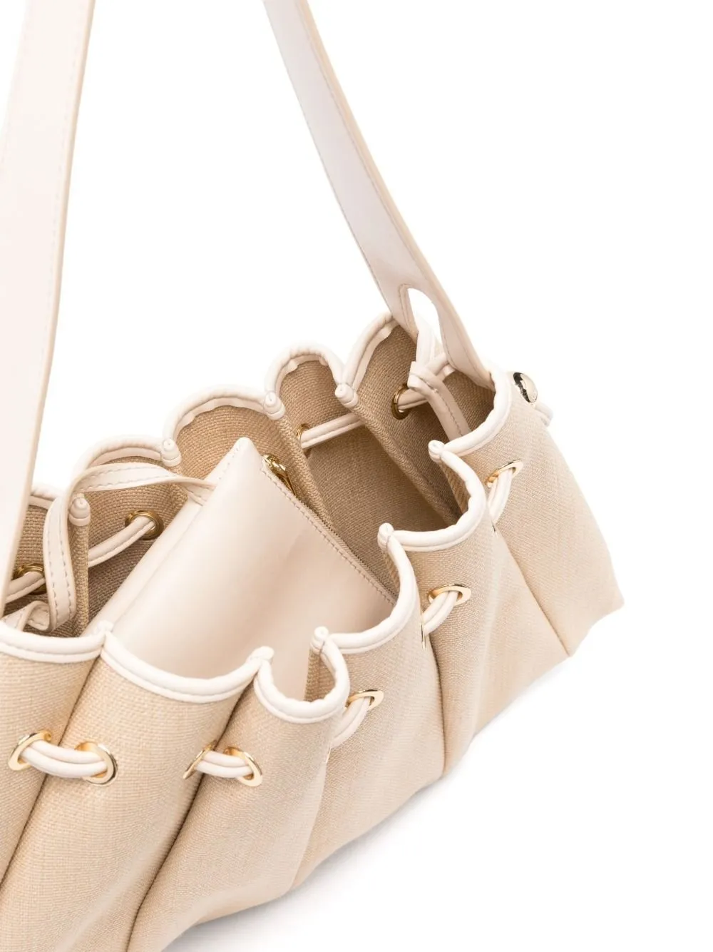 Pleated Shoulder Bag