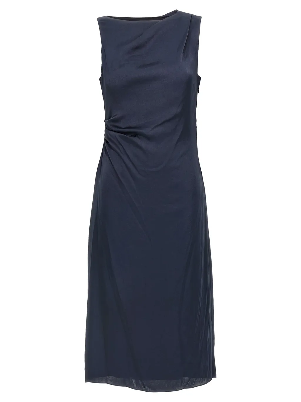 Sleeveless Ruched Dress