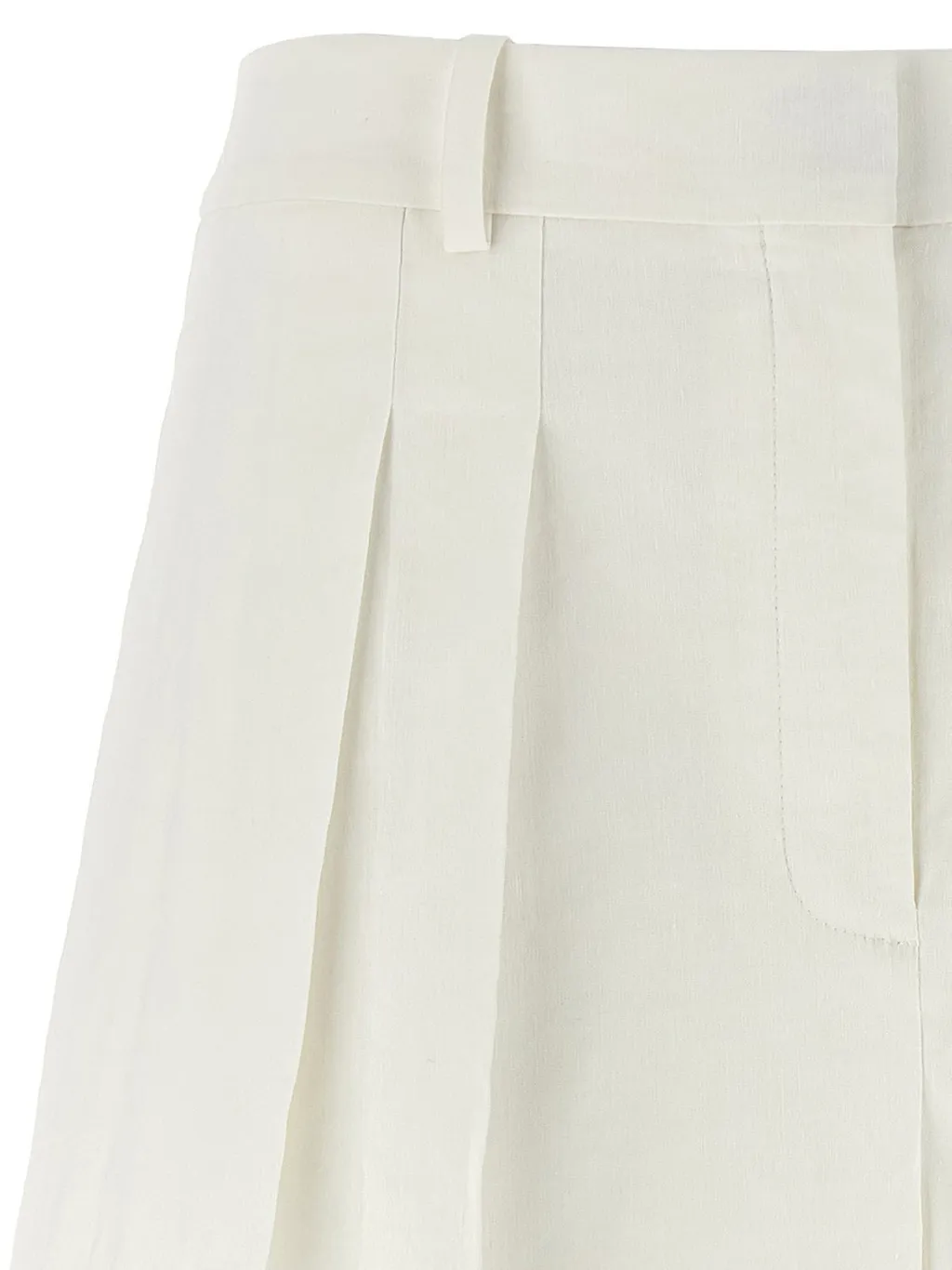 Pleated Shorts