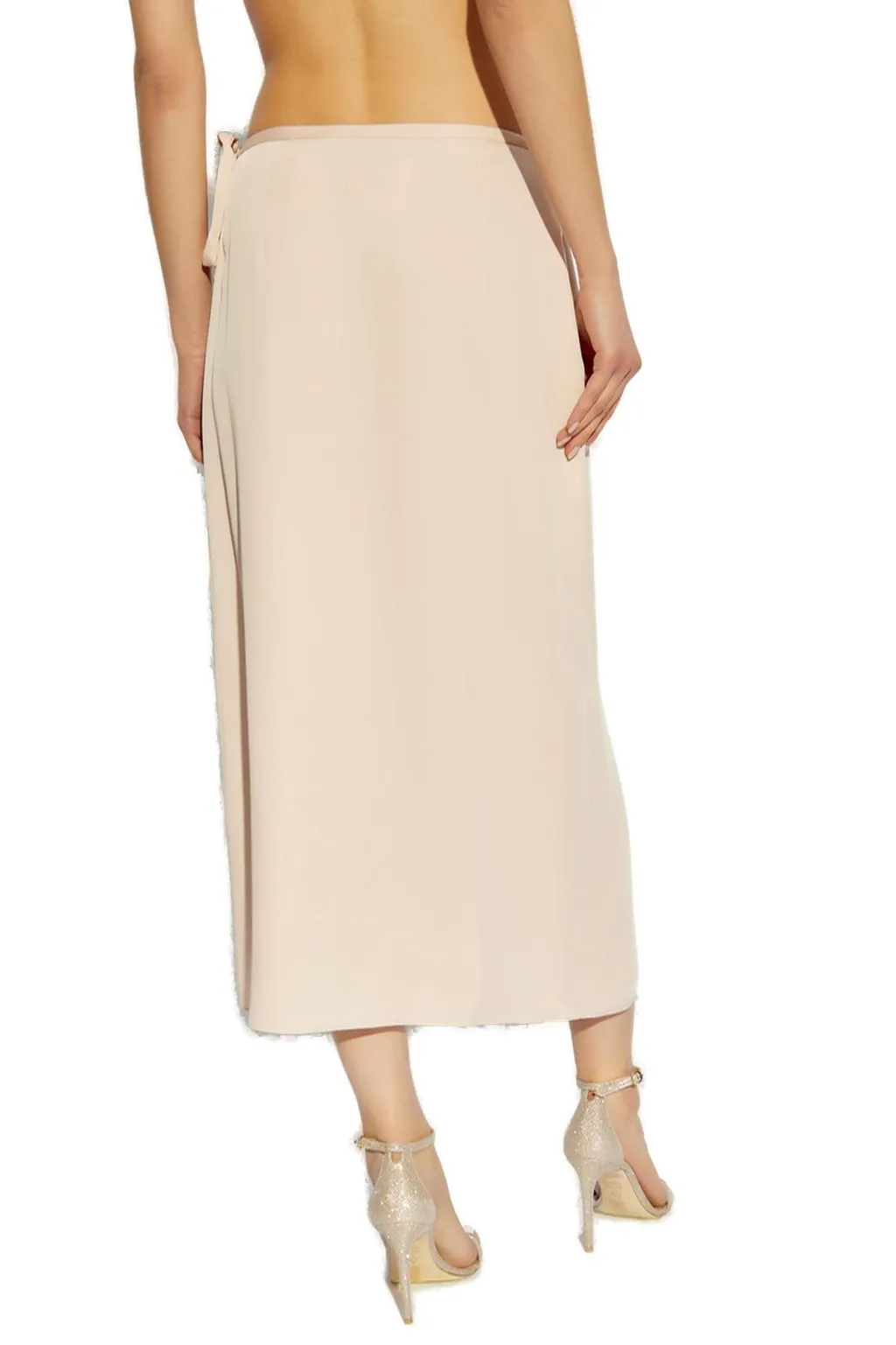 Wrap Midi Skirt