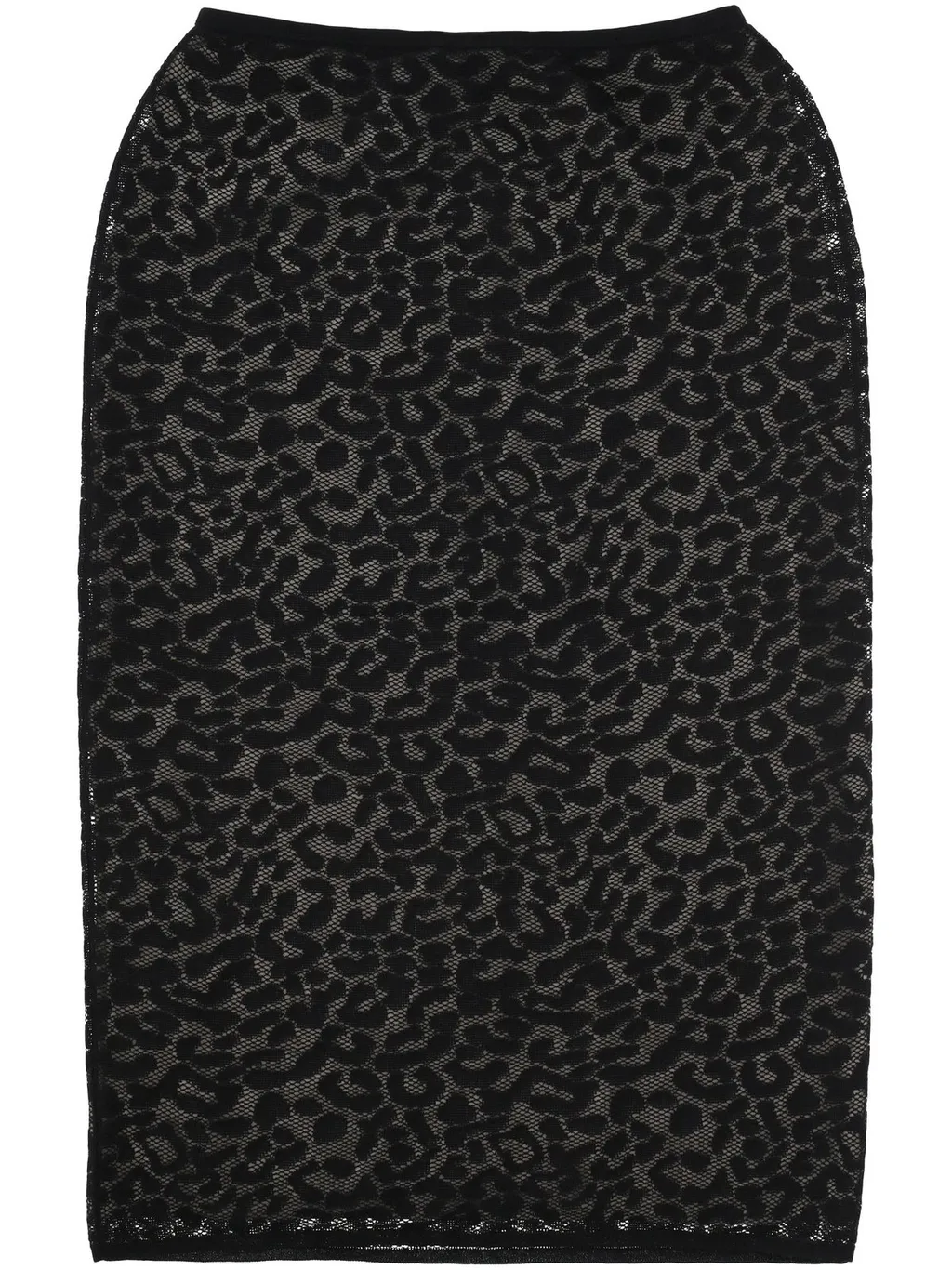 Leopard Print Maxi Skirt