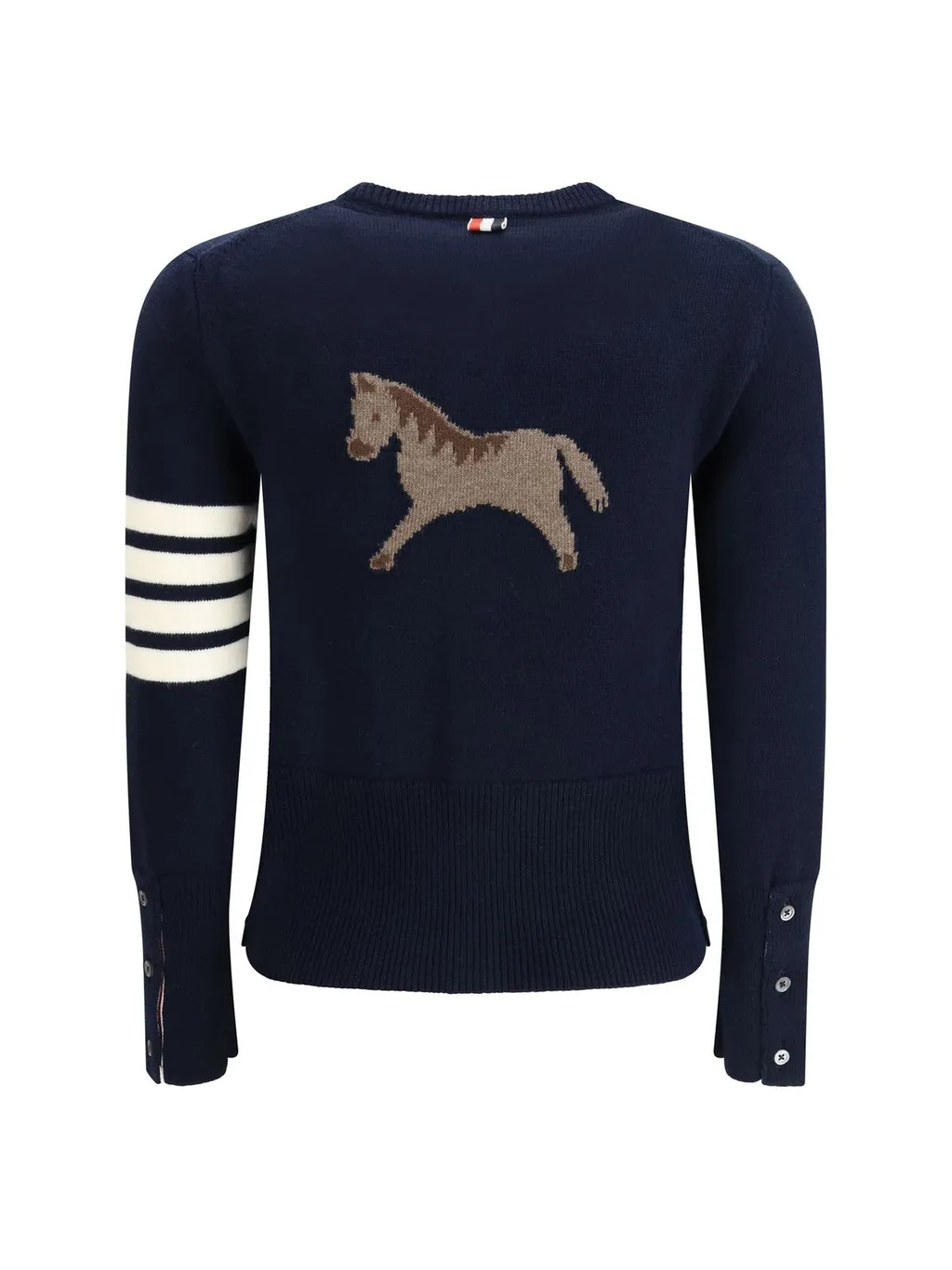 Cardigan With Horse Embroidery
