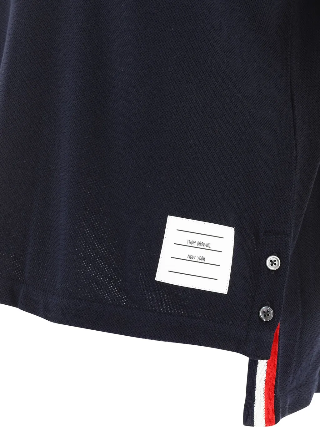 T-Shirt With Side Button Detail