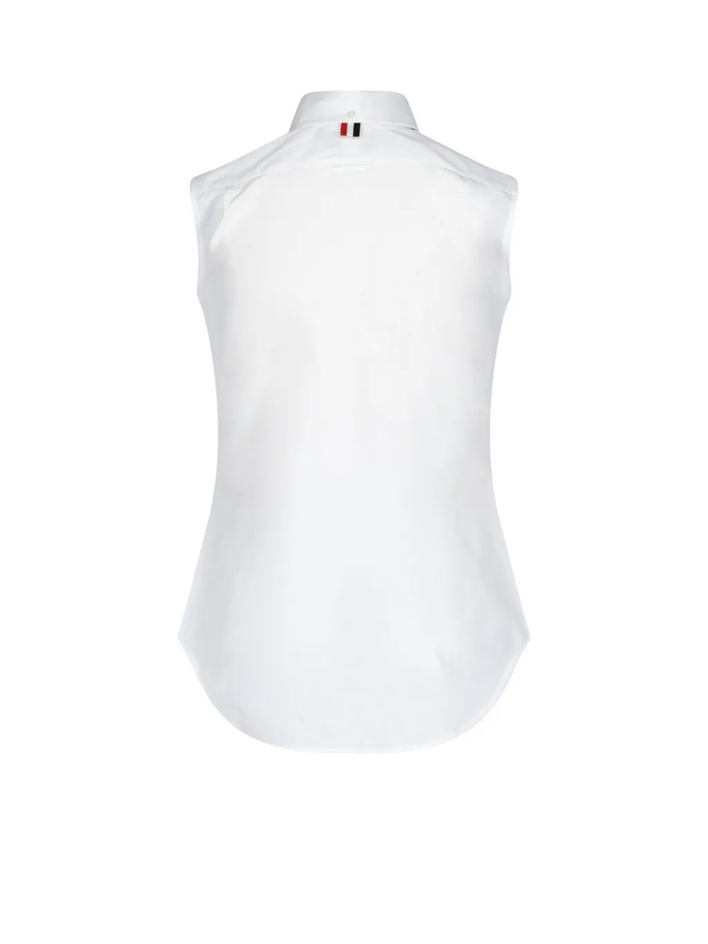 Sleeveless Button-Down Shirt