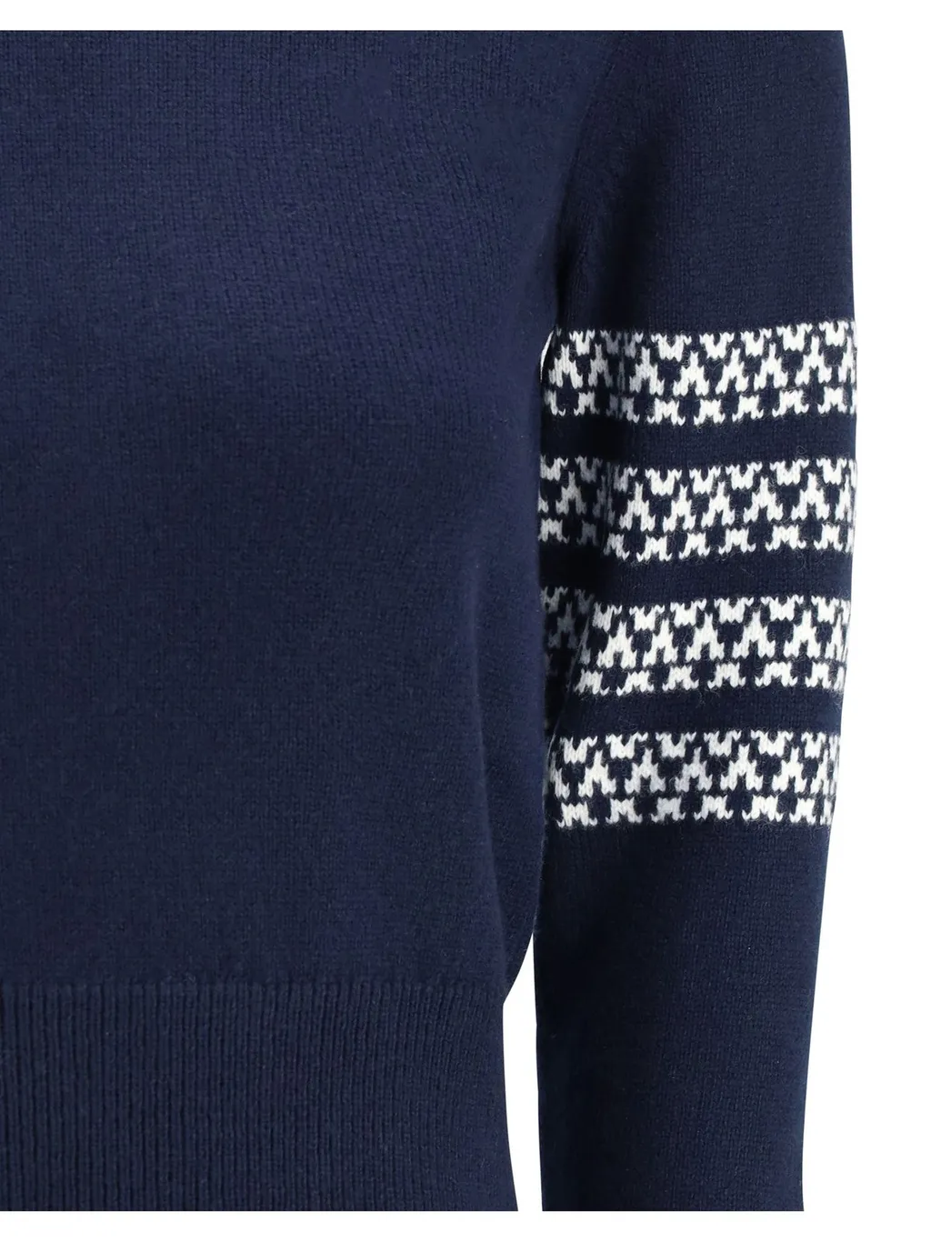 Sweater With Dachshund Intarsia