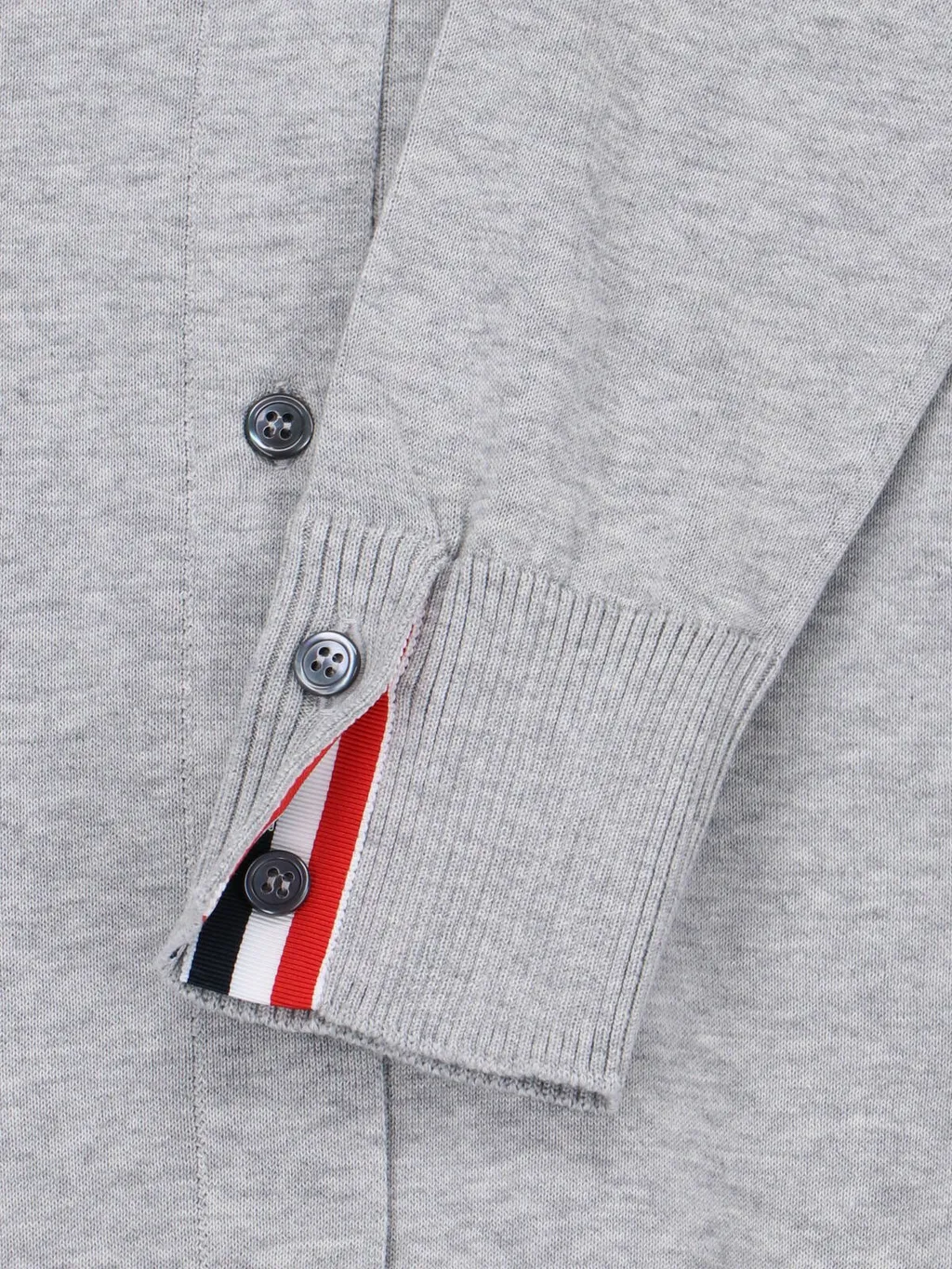 Cardigan With Four Stripes