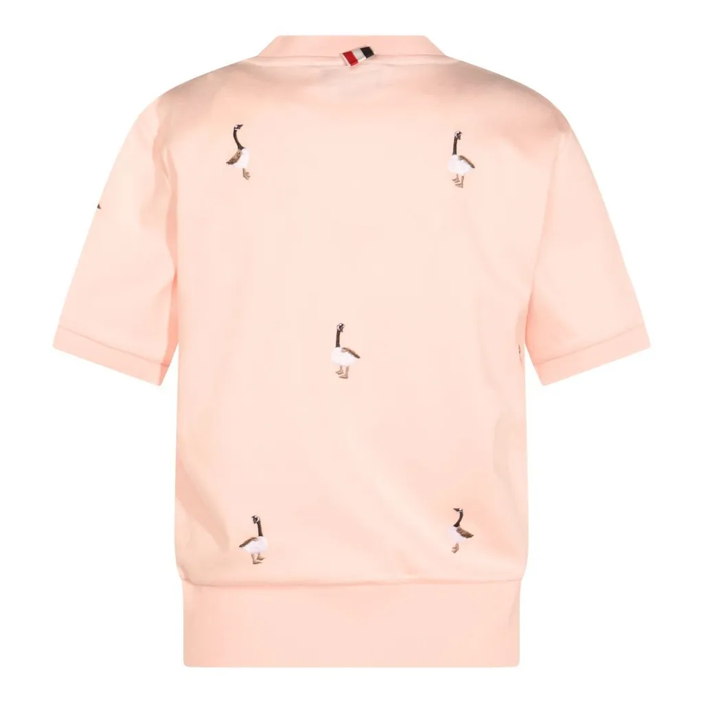 Sweatshirt With Goose Print