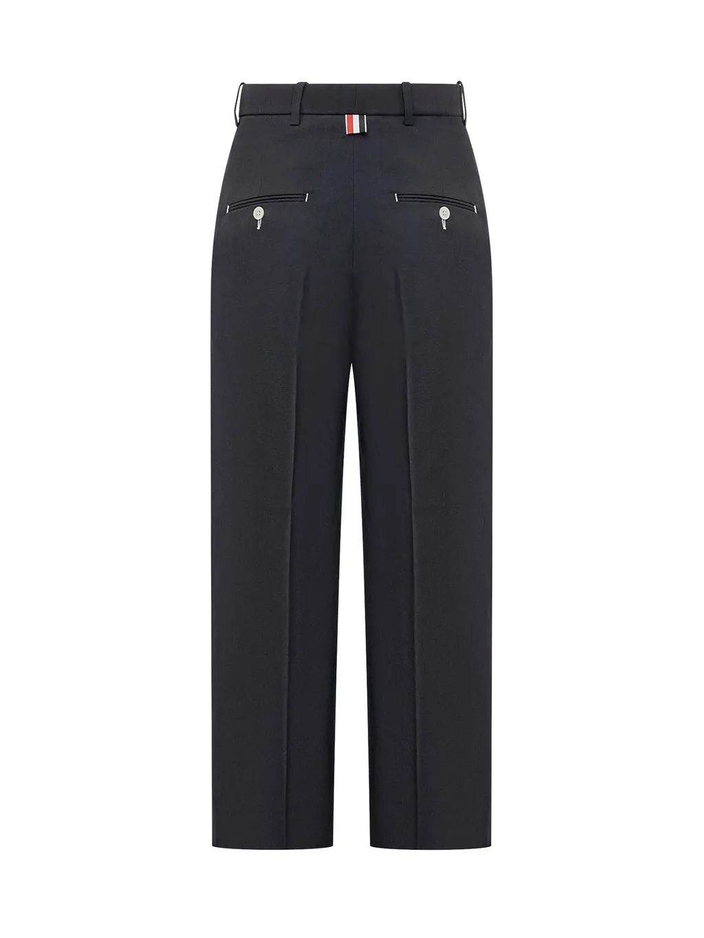 High-Waisted Wide-Leg Trousers