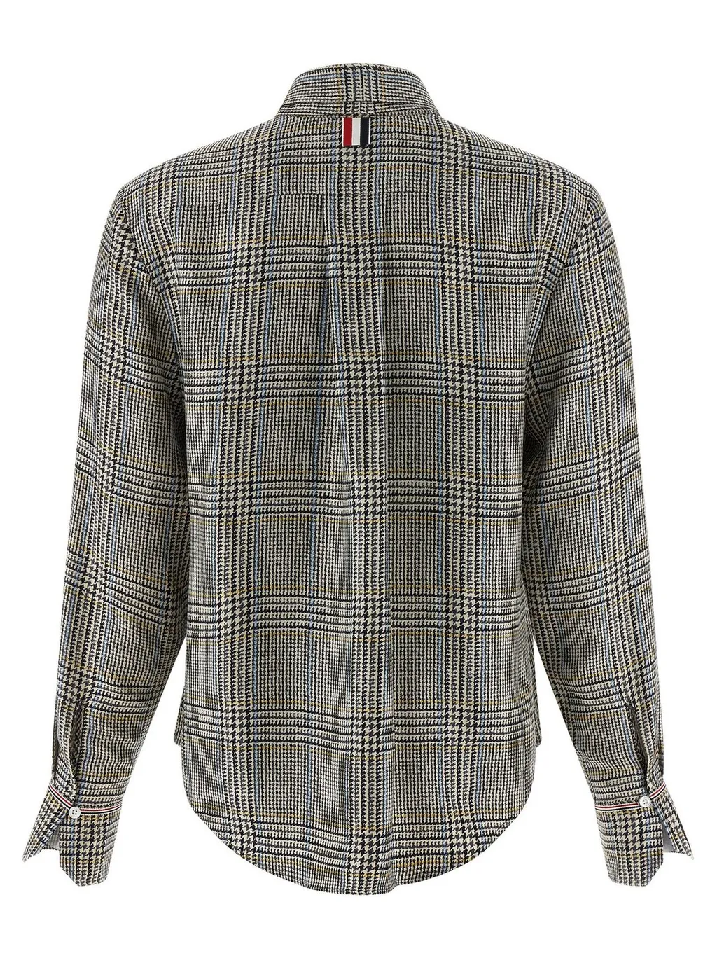 Plaid Bow Blouse