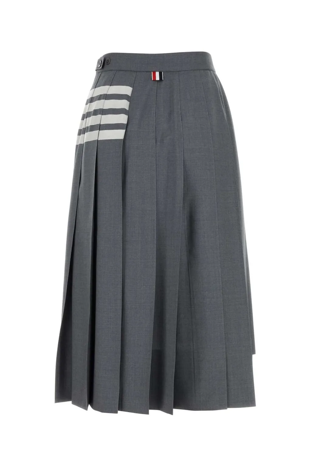 Pleated Midi Skirt