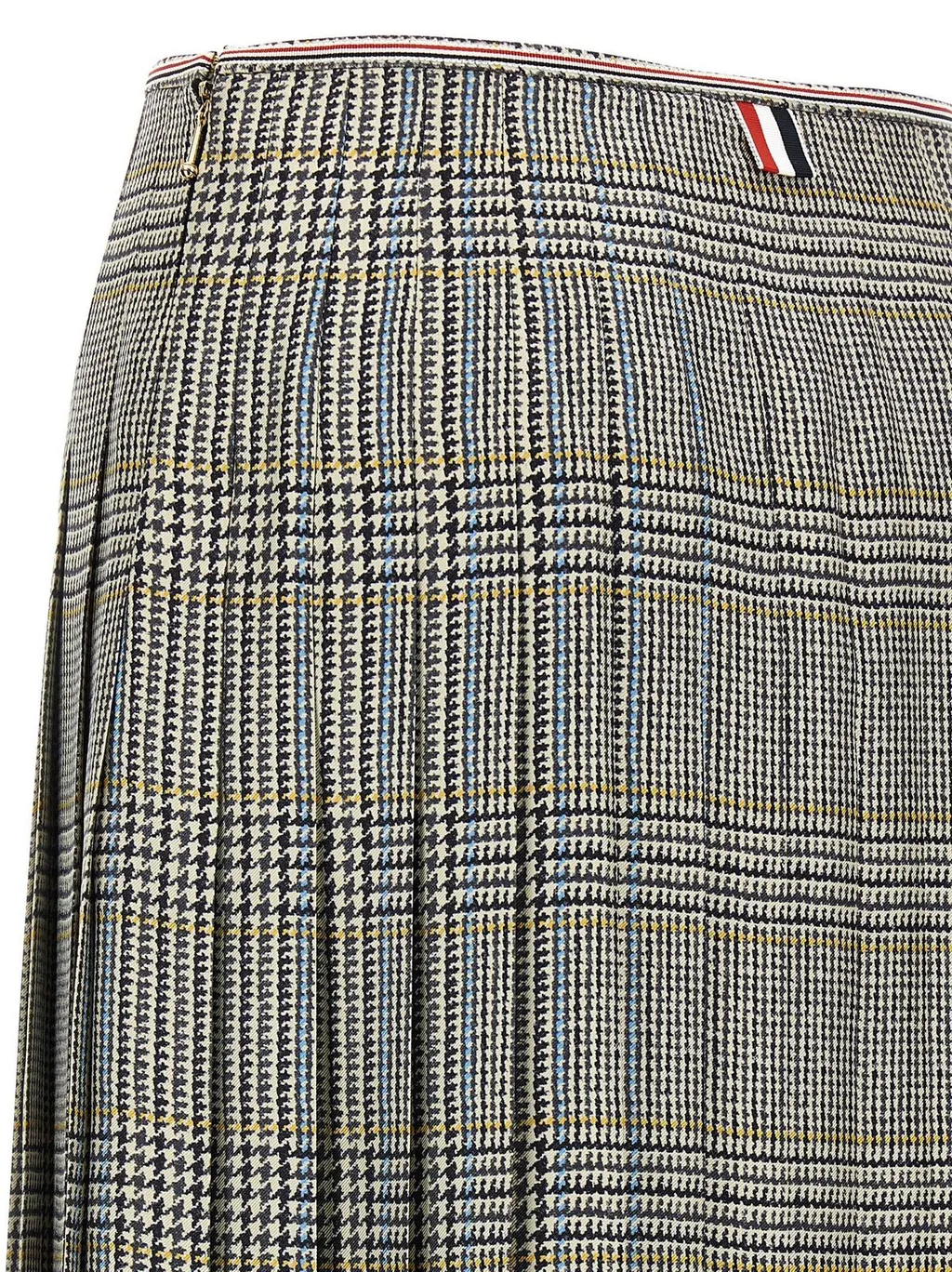 Pleated Midi Skirt