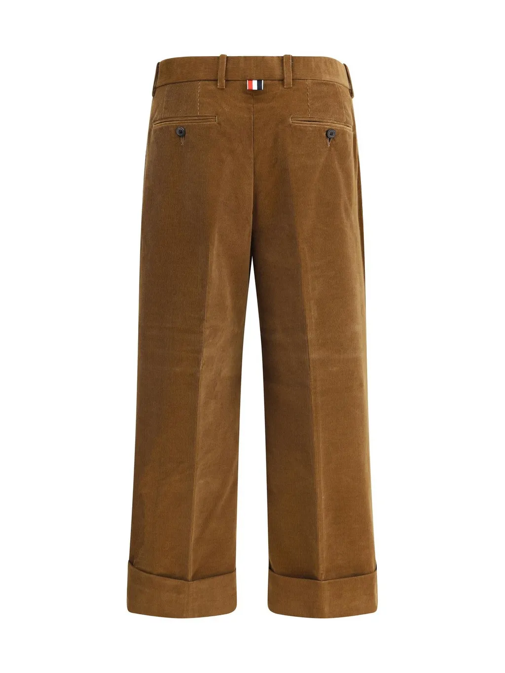 Wide-Leg Corduroy Trousers
