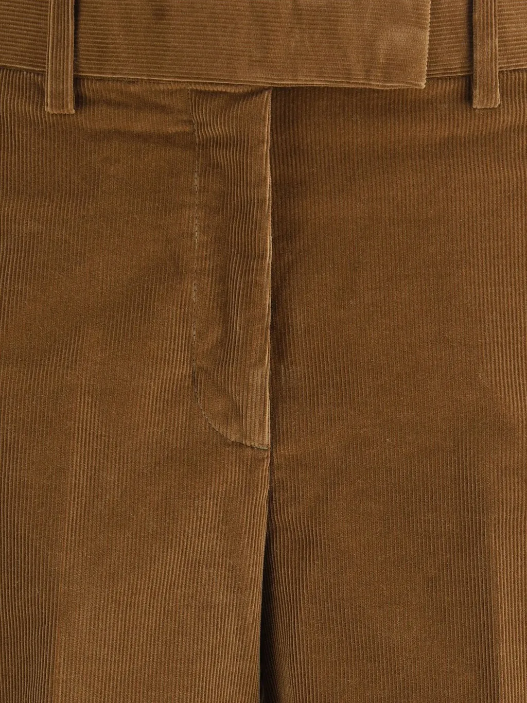 Wide-Leg Corduroy Trousers
