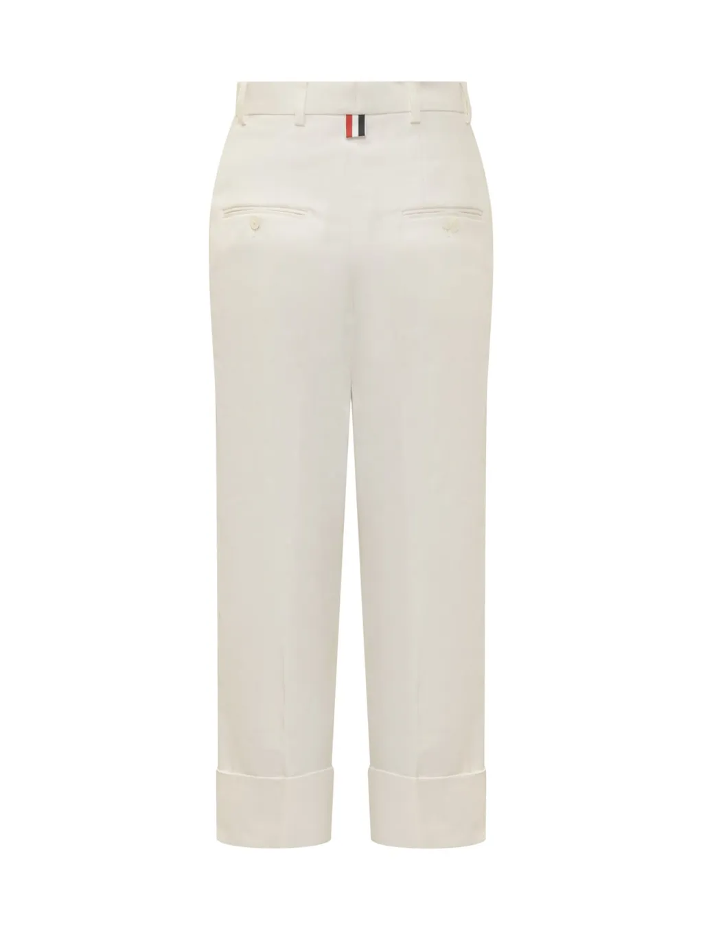 High-Waisted Wide-Leg Trousers