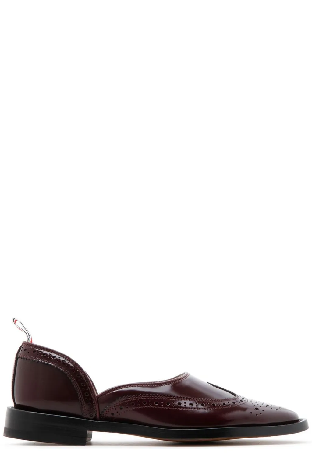 Wingtip Brogue Flats