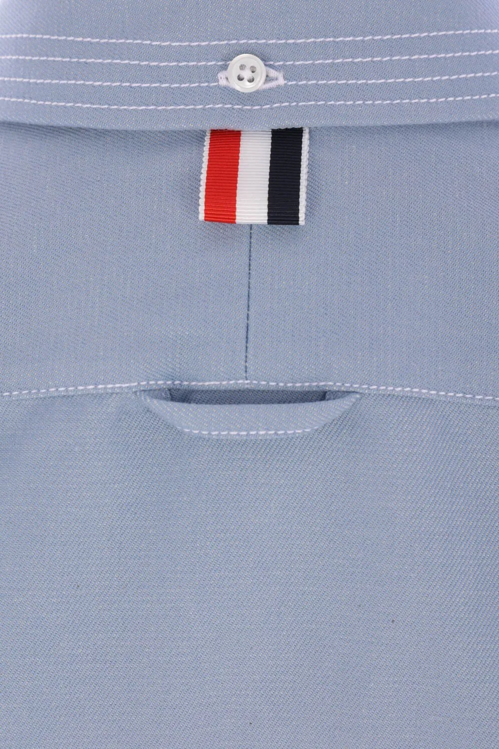 Cropped Button-Down Shirt