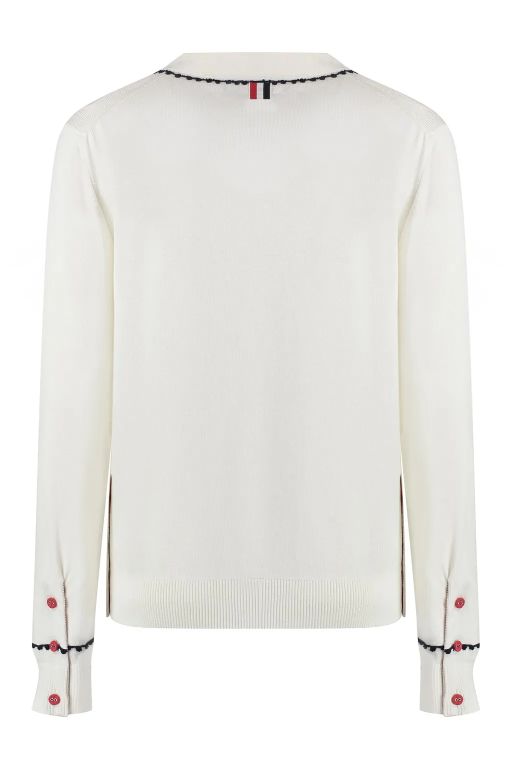 Cardigan With Decorative Trim