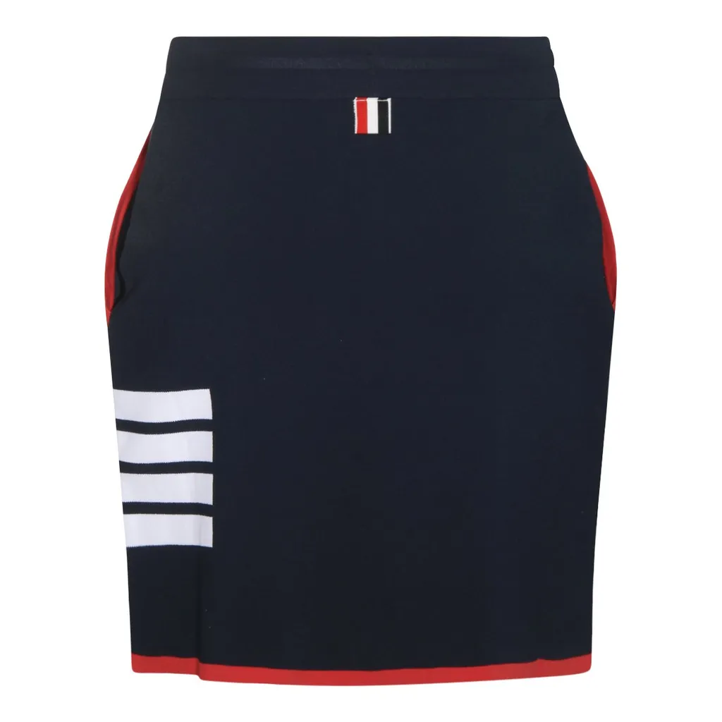 Pencil Skirt With Stripes