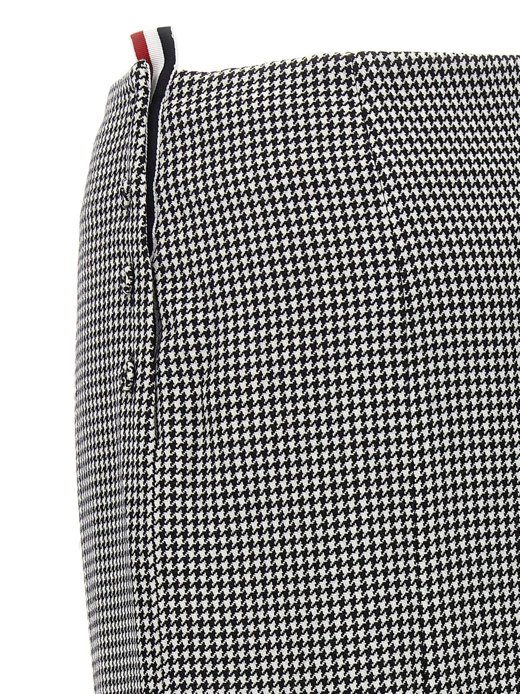 Houndstooth Maxi Skirt