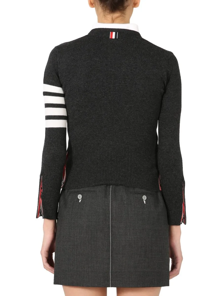 Four-Bar Stripe Sweater