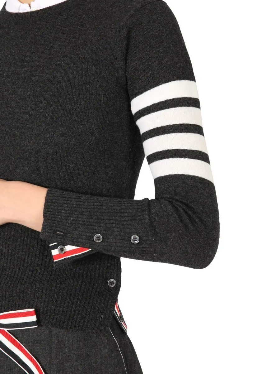 Four-Bar Stripe Sweater