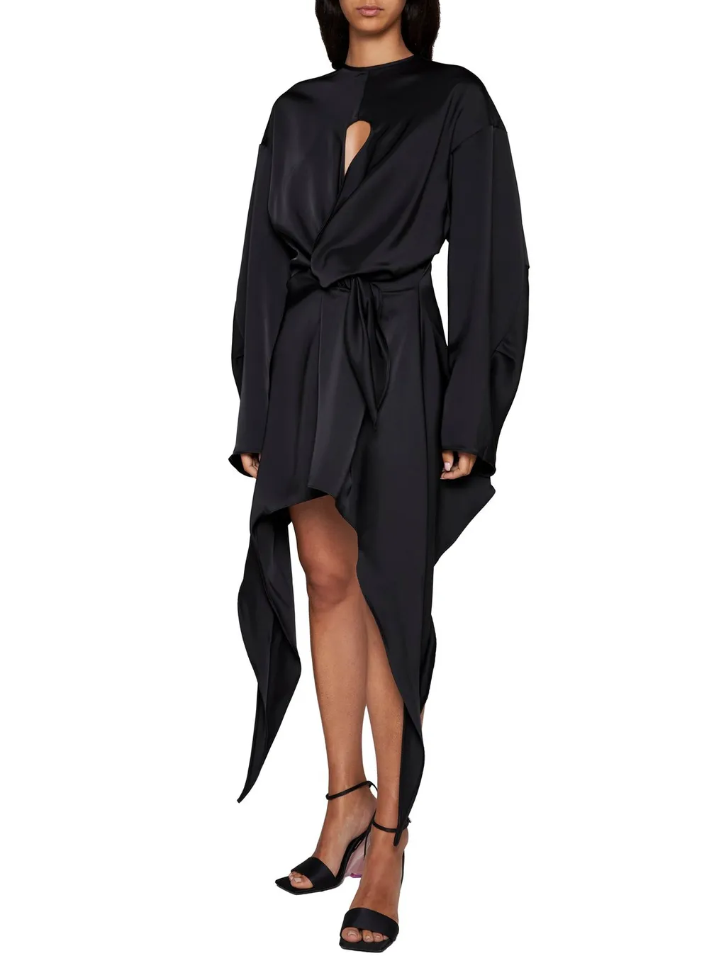 Asymmetric Twist Dress