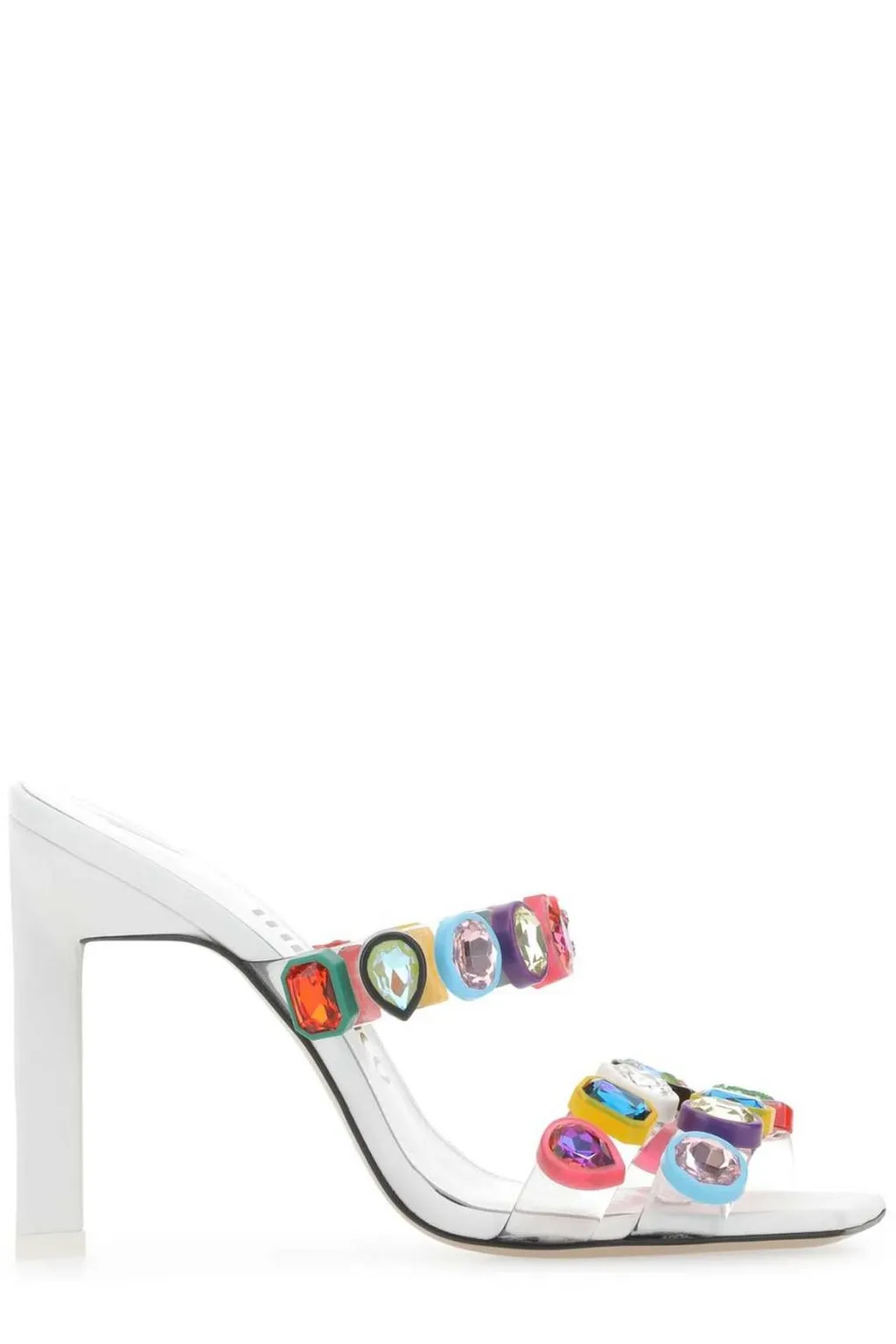 Mules With Gem Embellishments
